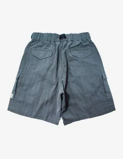 Y-3 Grey Utility Cargo Shorts