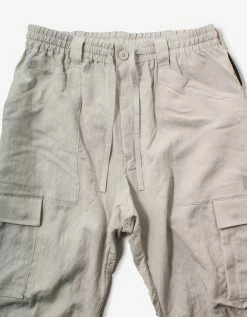 Y-3 Clothing Light Grey Utility Cargo Pants