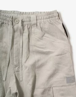 Y-3 Clothing Light Grey Utility Cargo Pants
