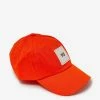 Y-3 Orange Square Label Cap Accessories